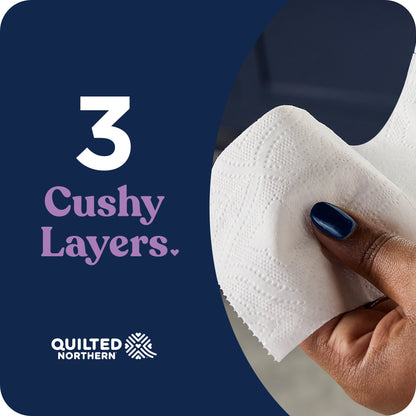 Ultra Plush 3-Ply Toilet Paper, 24 Mega Rolls, 255 Sheets per Roll