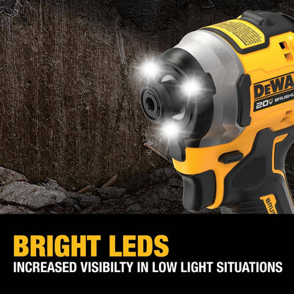 ATOMIC 20V MAX Cordless Brushless Compact 1/4 In. Impact Driver (Tool Only)