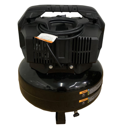 Black 150 PSI Oil-Free Pancake Air Compressor 6 Gal